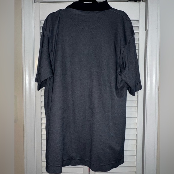 Men’s Ole Miss Rebels Cutter & Buck Striped Polo - Picture 3 of 11